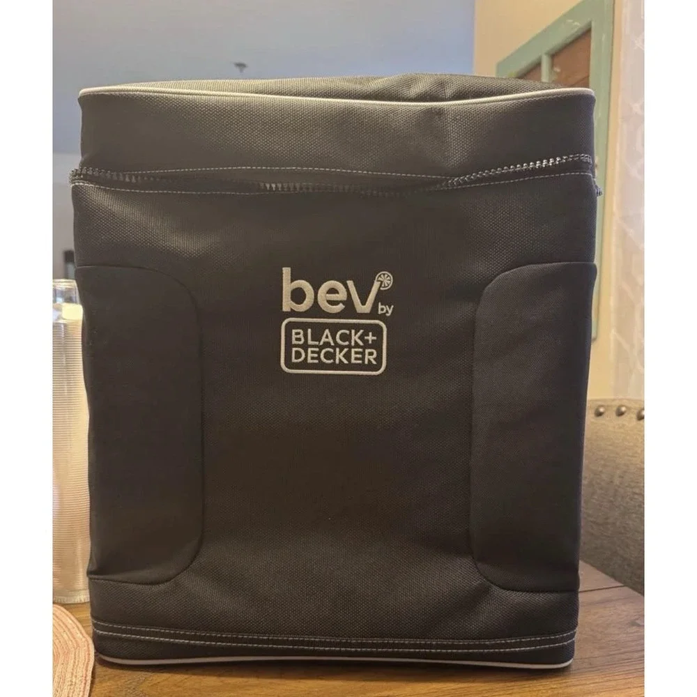 Bev by Black & Decker Cocktail Pod Drink Maker, Bag, Mat and Accessories